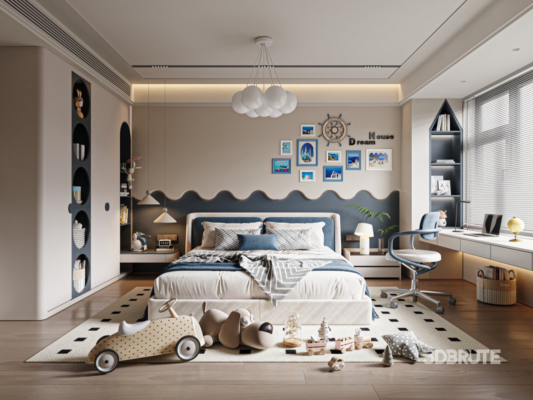 Modern bedroom Image 1