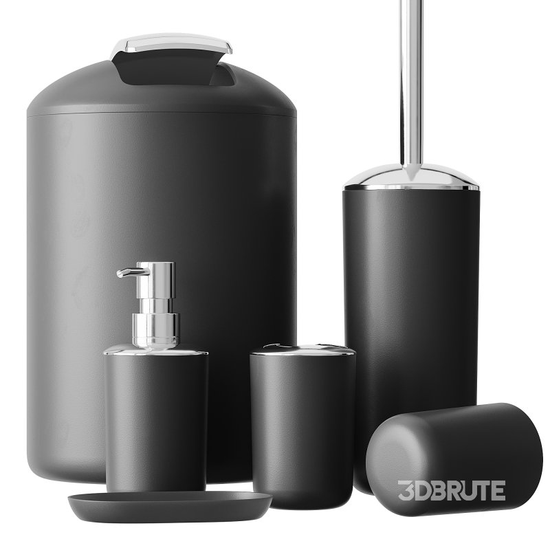 Bathroom Accessories Set Image 4