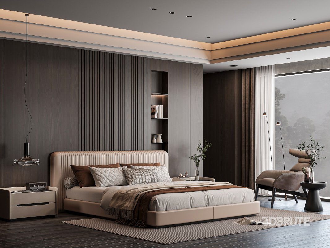 Modern bedroom Image 1
