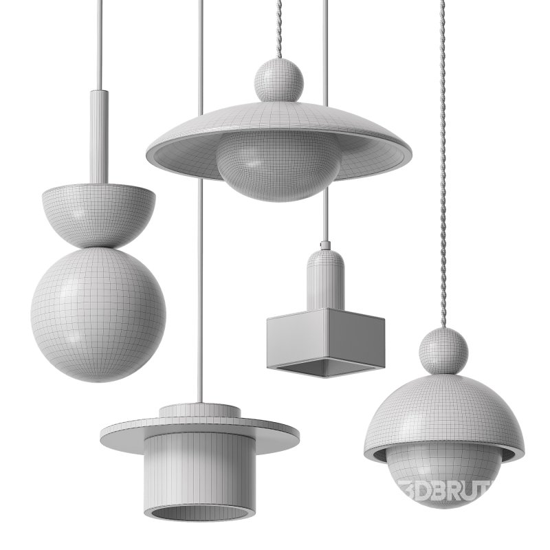 Traditional Japanese Pendant Lamps Image 5