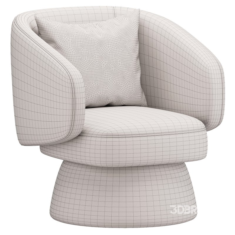 Air Swivel Armchair Image 5
