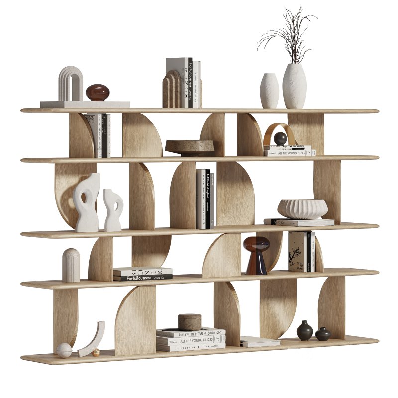 Shelves Decorative-Rack Set 1 Image 1