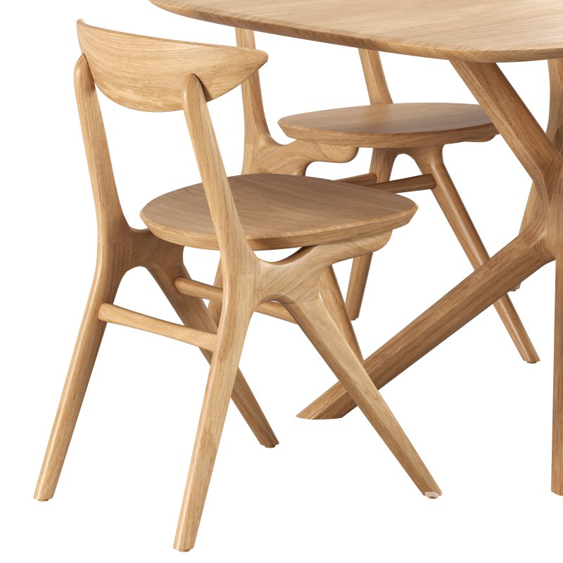 eye dining chair oak-x dining table Image 10