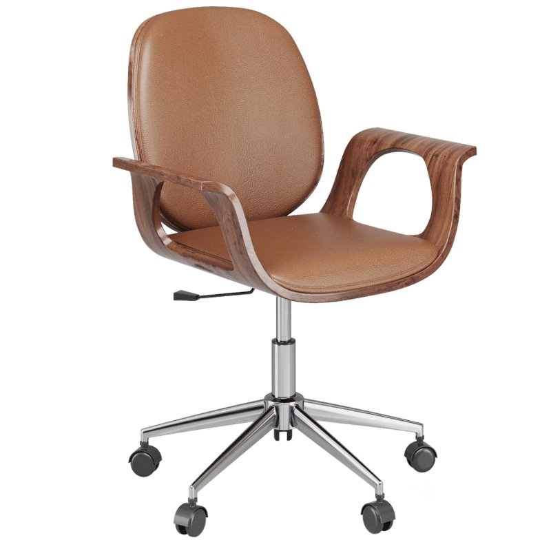Office Chair Patron Walnut Image 4