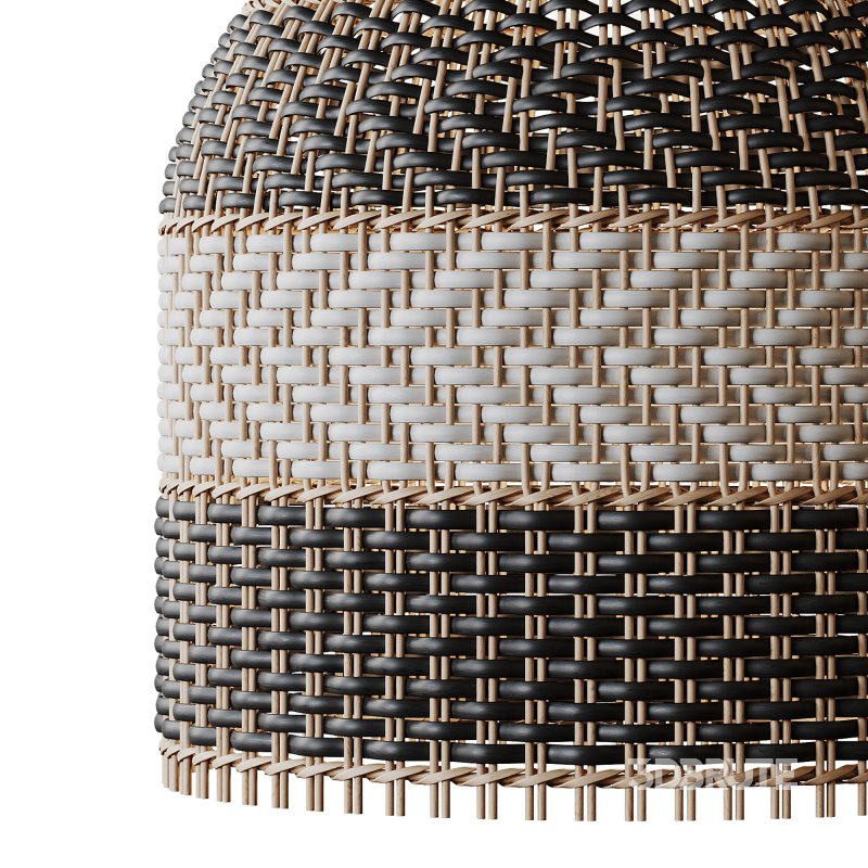 Contemporist Rattan Pendant Light Woven Light Fixture Image 8