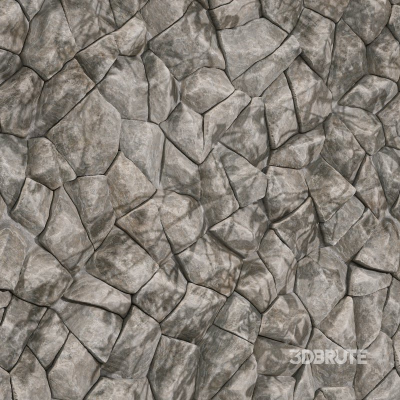Stone Wall 28 (Seamless) Image 3