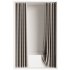 Shower curtain with hidden ceiling cornice - Thumbnail 2