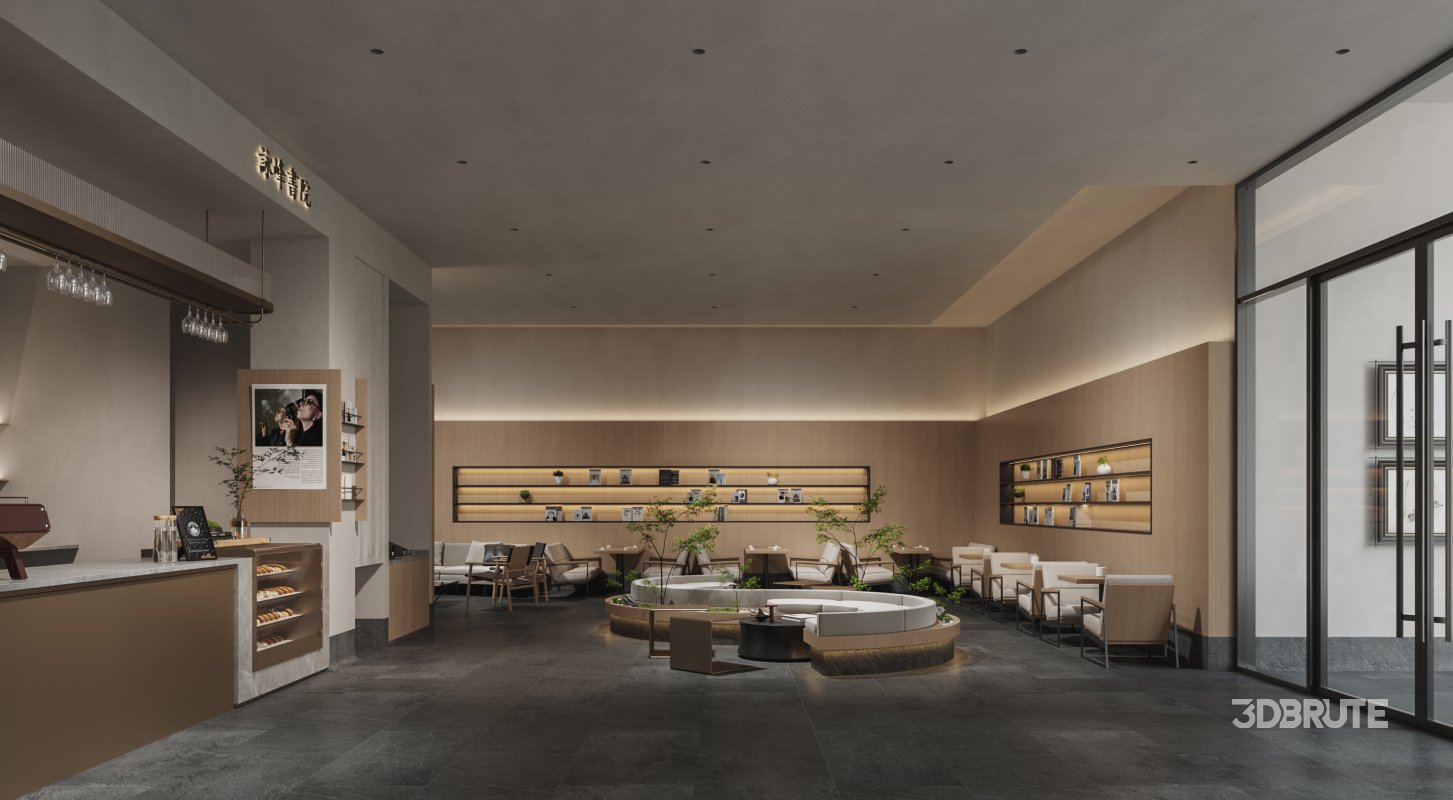 coffee shop library Image 1