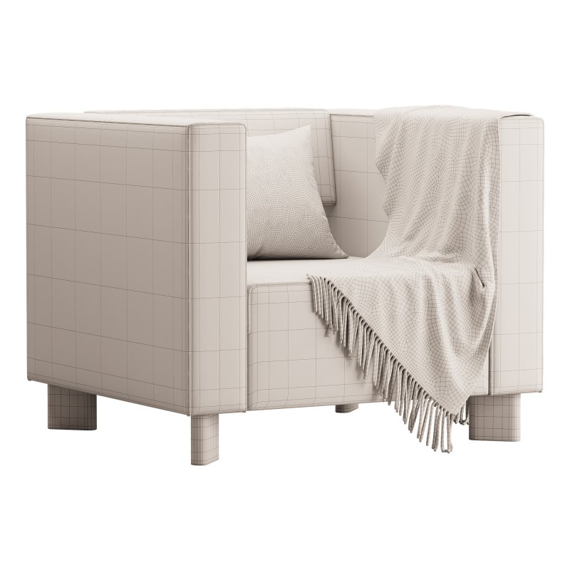 Armchair Hermes Velvet Light Image 4