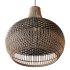 Handwoven Rattan Pendant Light Lampshade - Thumbnail 7