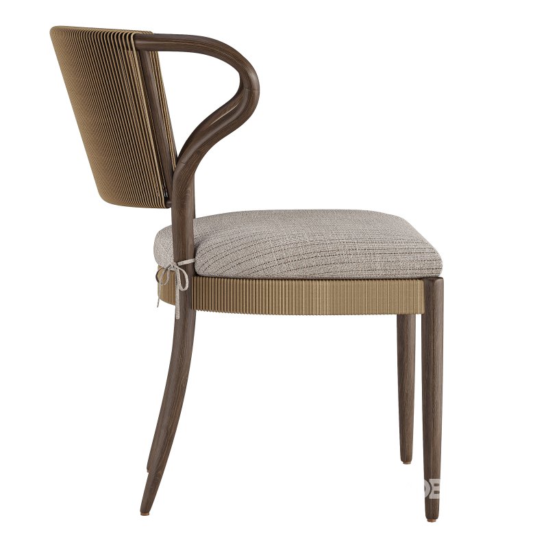 Amira Armless Dining Chair-Fourhands Image 4