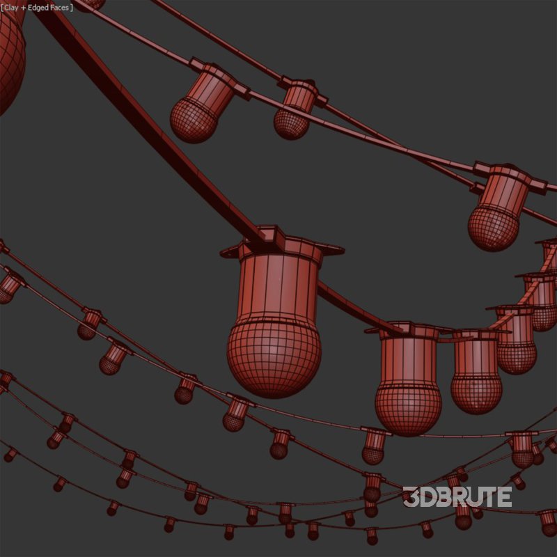 Editable Garland Retro 02 Image 5