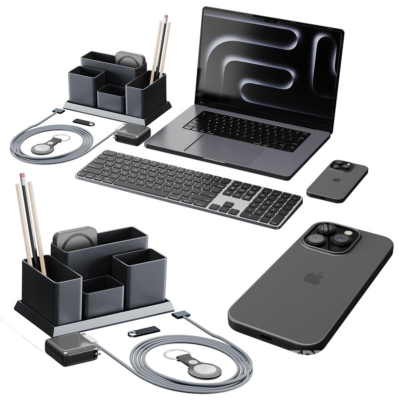 Set of Apple equipment 01 Image 9