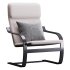 Armchair Mius Fabric Velutto 06 - Thumbnail 1
