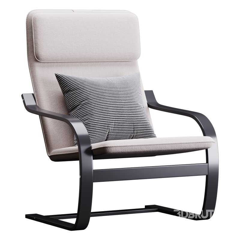 Armchair Mius Fabric Velutto 06 Image 1