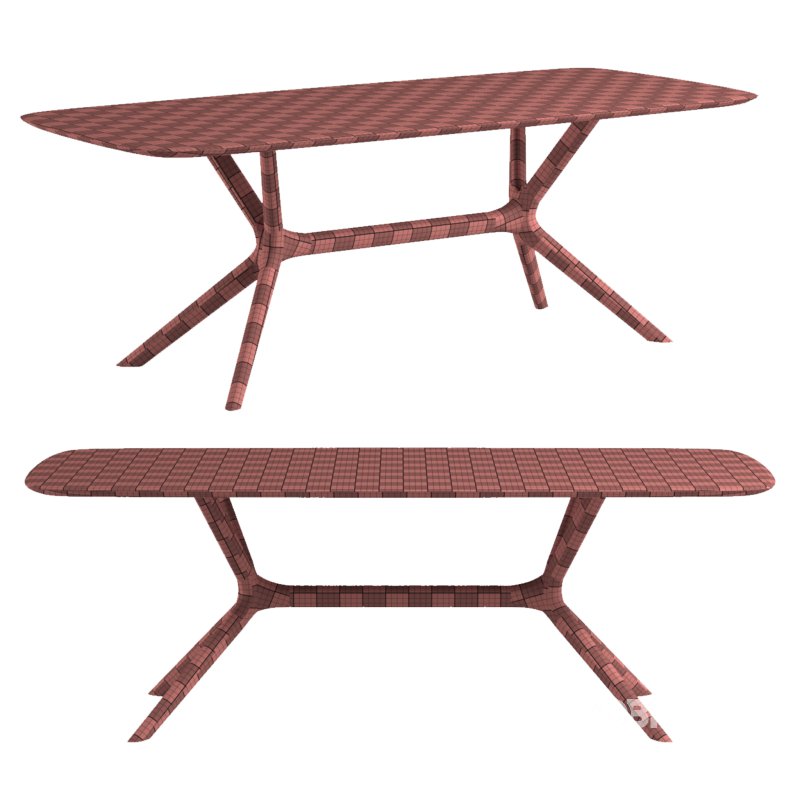 eye dining chair oak-x dining table Image 8