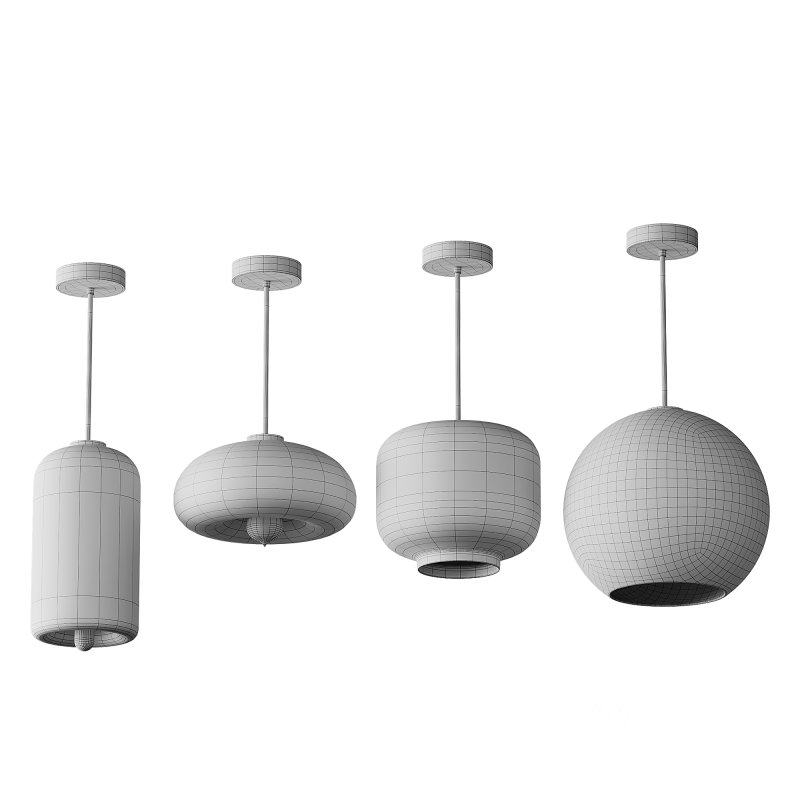 Moderne glazen hanglampen light Image 12