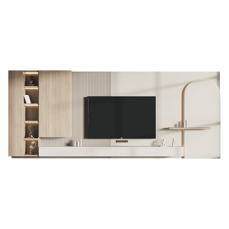 Modern TV Wall 05 Image 2