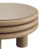 Scala Beige Low Round Coffee Table - Thumbnail 8