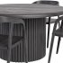 Luxury Black table chair wooden - Thumbnail 1