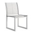 Hayman Teak and Aluminum Armless Dining Chair-Harbour - Thumbnail 7