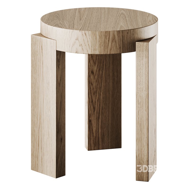 Ora Stool and Side Table by Christophe de Sousa & Studio Sa.schi Image 5