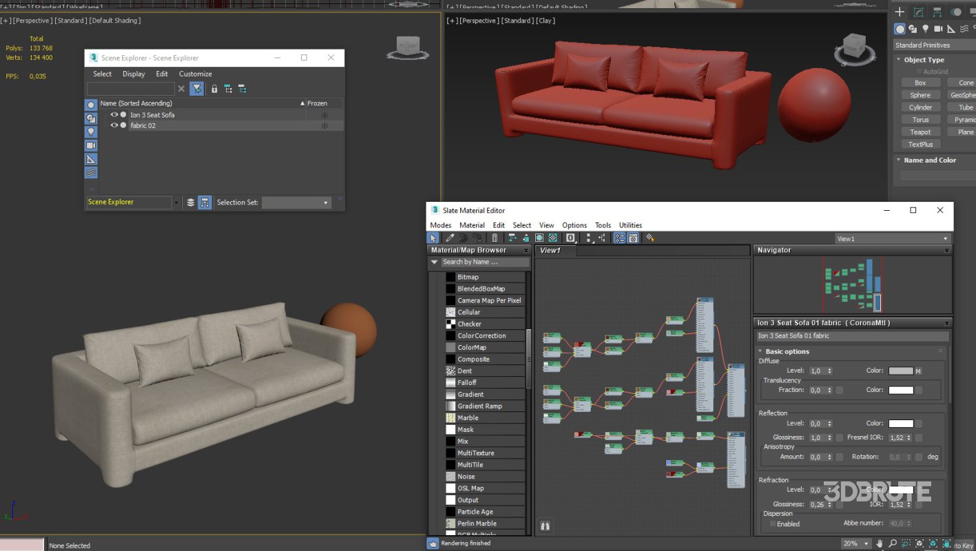 Ion 3 Seat Sofa Image 9