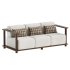 Pinet Teak Outdoor Sofa - Thumbnail 5