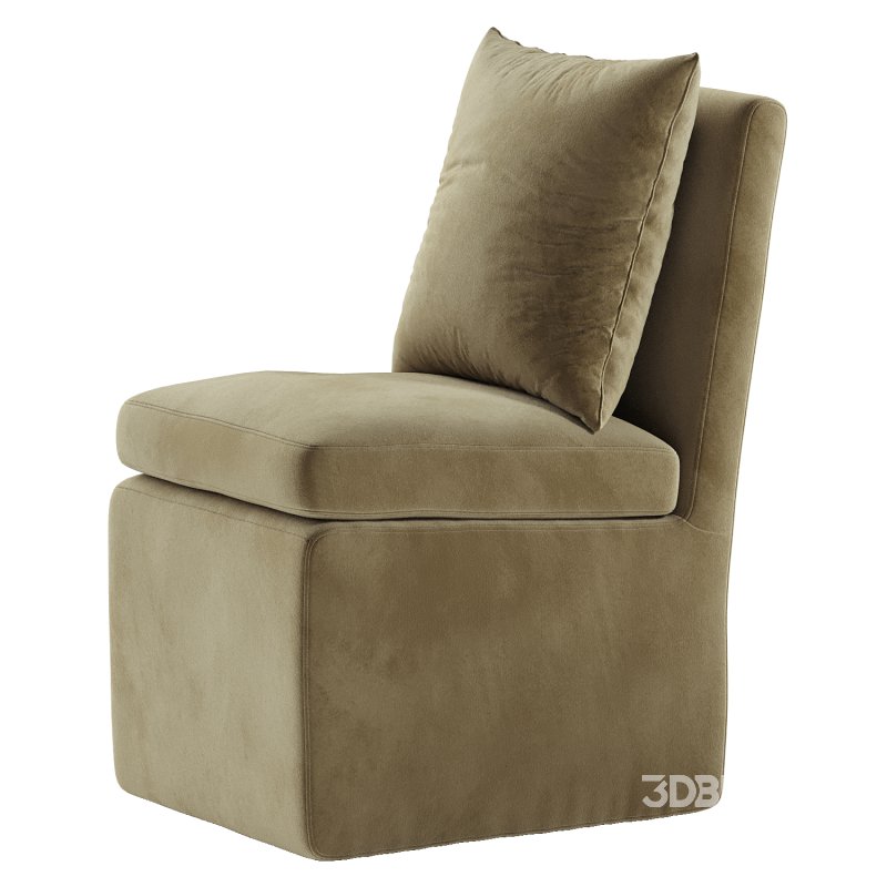 Glenrose Wheeled Dining Chair Image 5