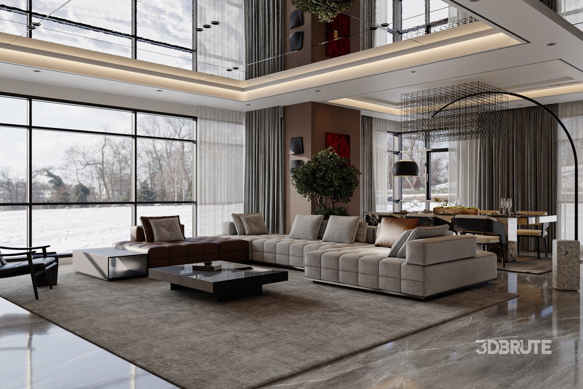 living room dining room Image 1