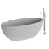 ABBER Kristall AT9702Amethyst washbasin - Thumbnail 10