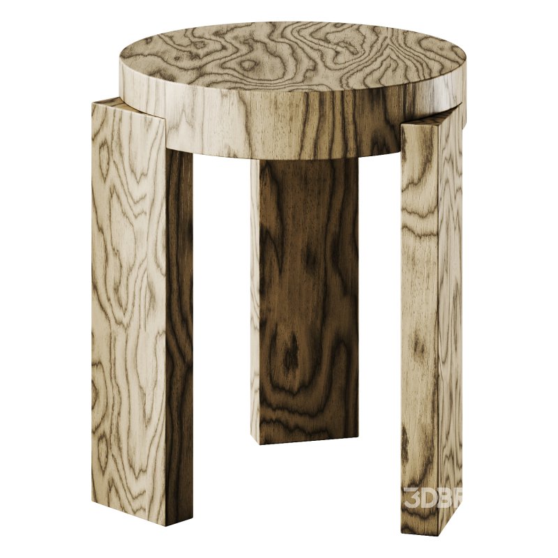 Ora Stool and Side Table by Christophe de Sousa & Studio Sa.schi Image 3
