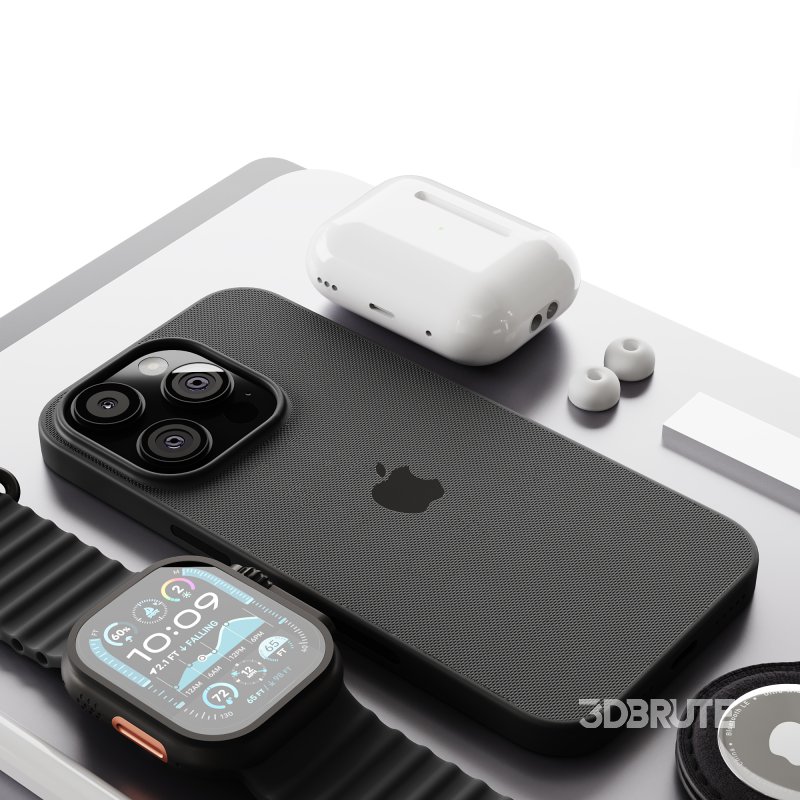 Set of Apple equipment 02 Image 2