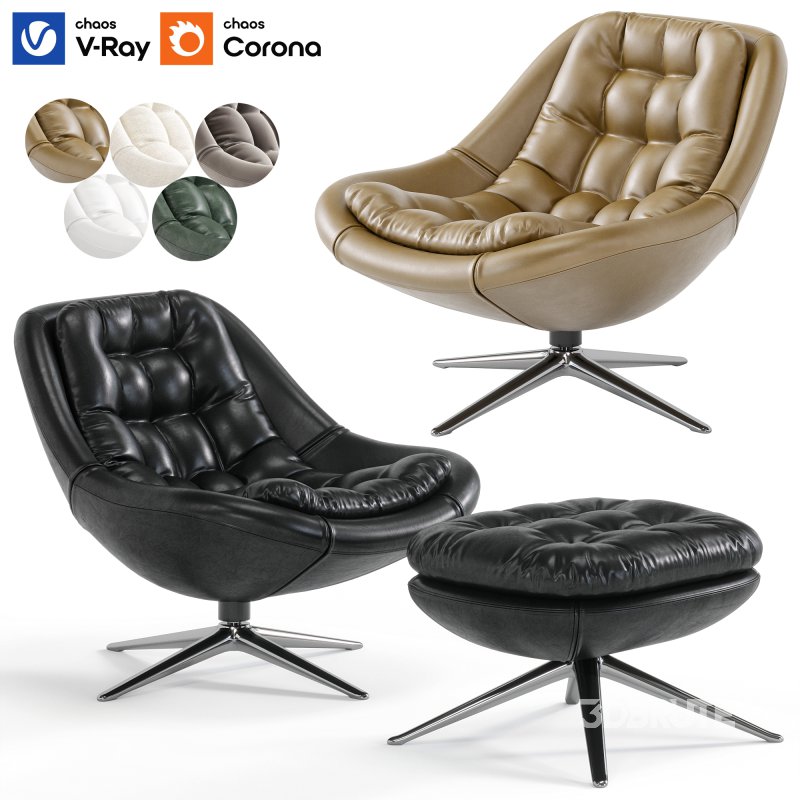 Kendall Armchair By Minotti Image 1