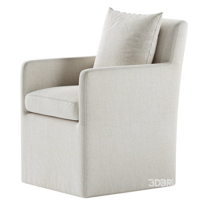 Glenrose Wheeled Dining Armchair Image 7