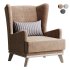 Hoff Ludwig Armchair - Thumbnail 1