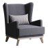 Hoff Ludwig Armchair - Thumbnail 3