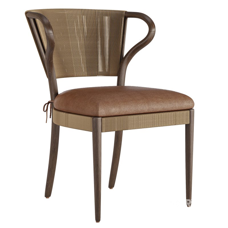 Amira Armless Dining Chair-Fourhands Image 2