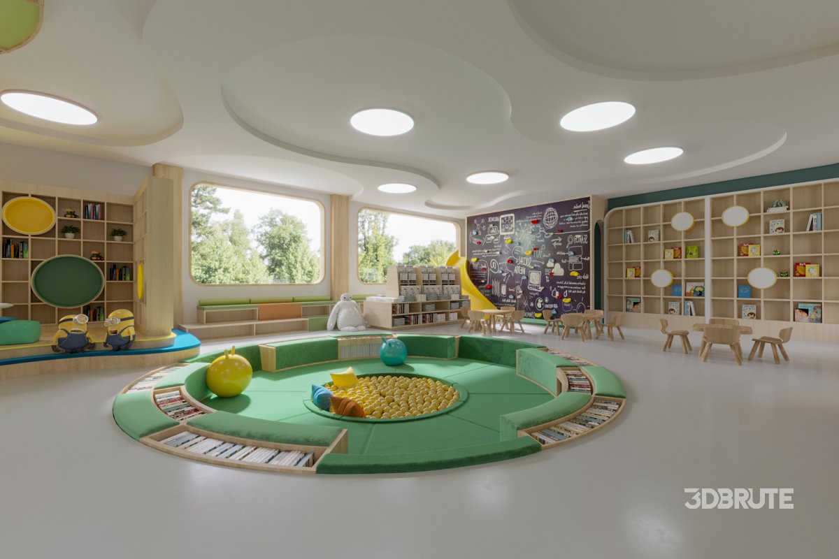 Children entertainment classroom Image 2