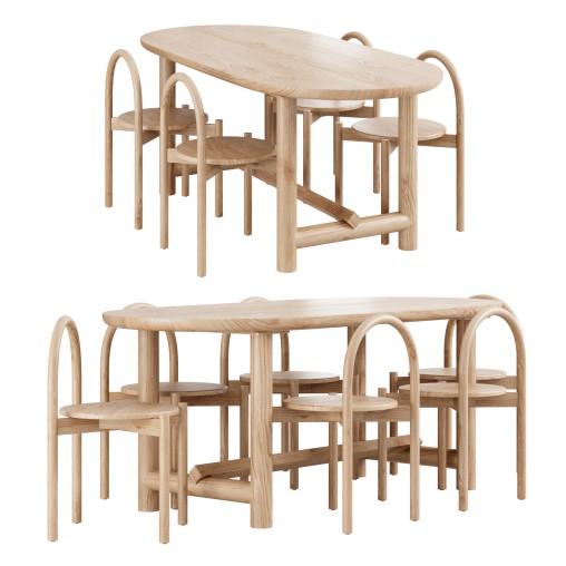halo chair buzzi table