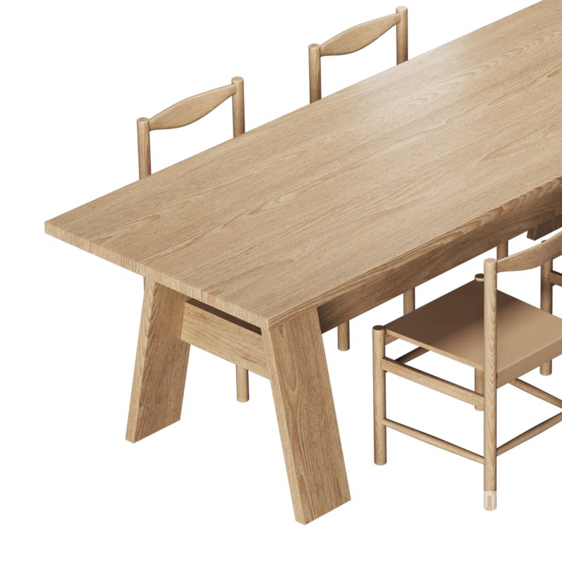 range chair mesa comedor table Image 6