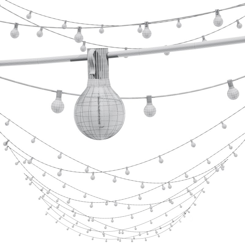 Editable Garland Retro 01 Image 1