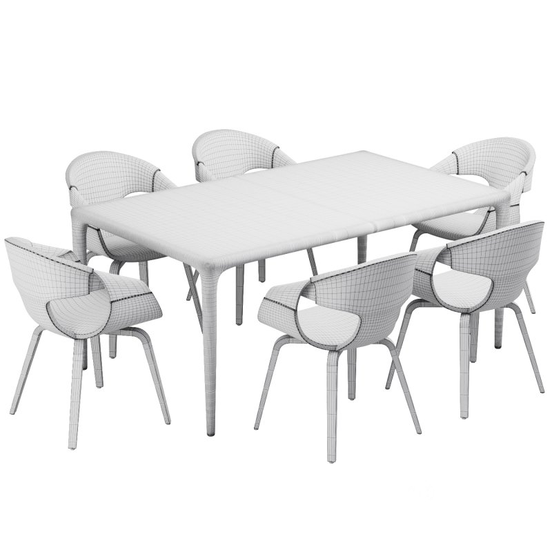 Dinning chair and table296 Image 3