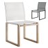 Hayman Teak and Aluminum Armless Dining Chair-Harbour - Thumbnail 5