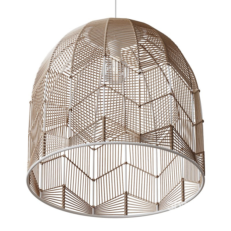 Basket Rattan Pendant Light Shades Image 3