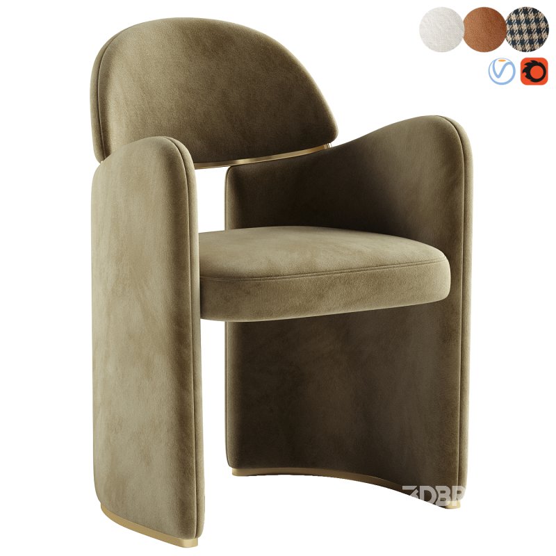 Snowden Dining Armchair Image 12