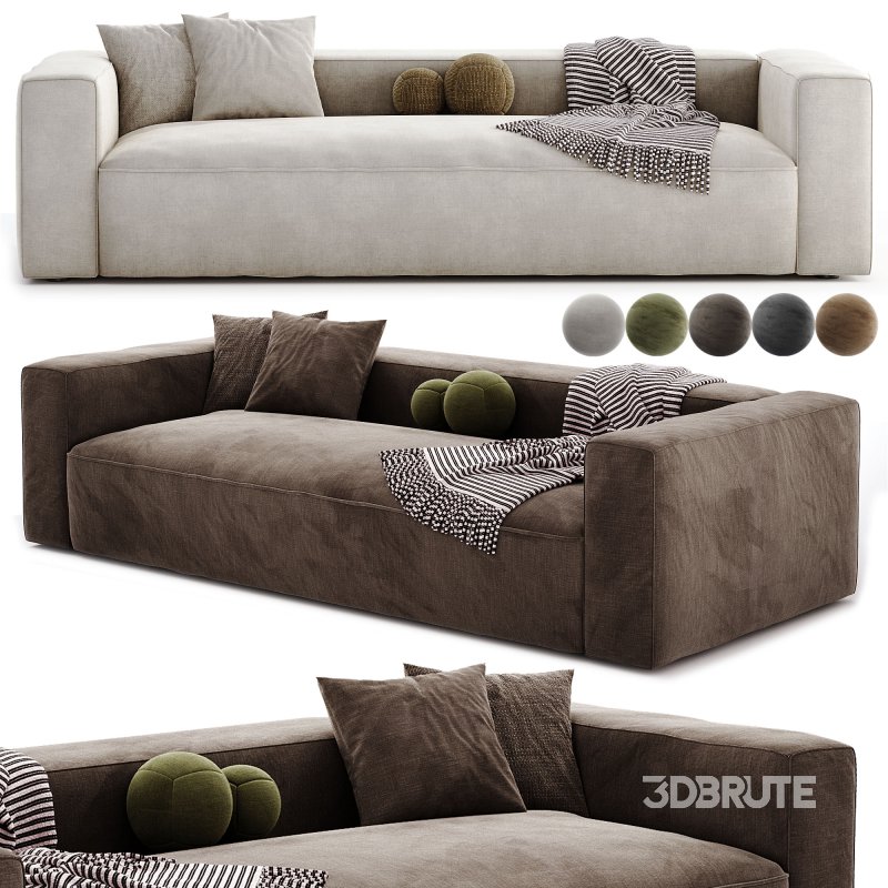 Bulky 2-sits sofa Image 5