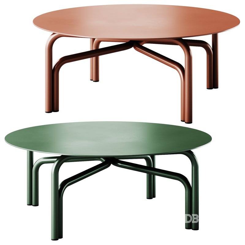 Salo Round Shaped Garden Table by Unopiu Image 1