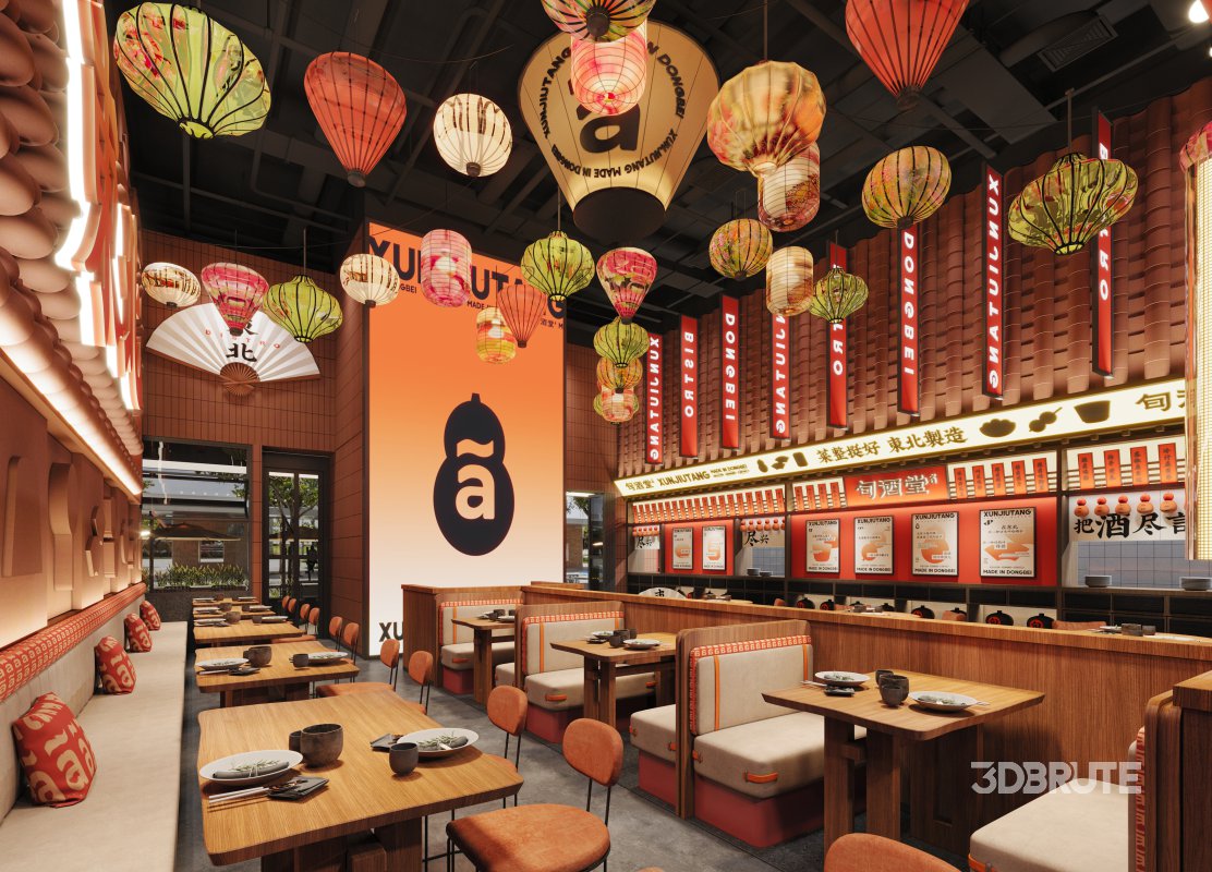 Luxury Chinese restaurant Image 9