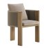 Palm Beach Teak Dining chair and Circel Dining Table - Thumbnail 4